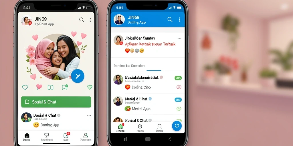 Antarmuka modern dengan fitur kencan inovatif di JIN69.