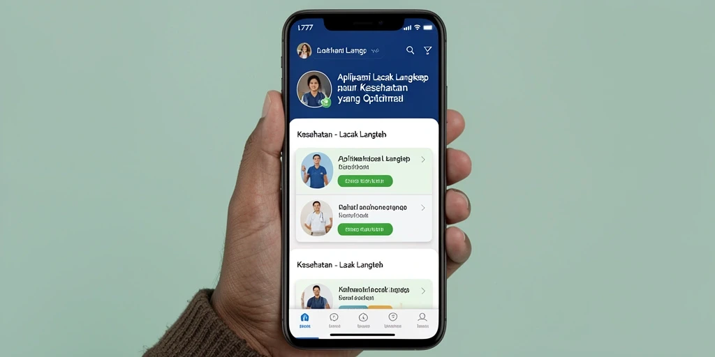Antarmuka L777 yang menarik dengan informasi langkah harian.