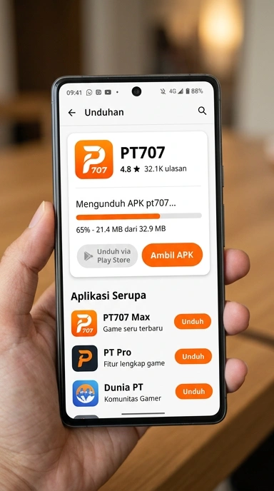 Unduh dan Instal PT707 APK untuk Android Indonesia